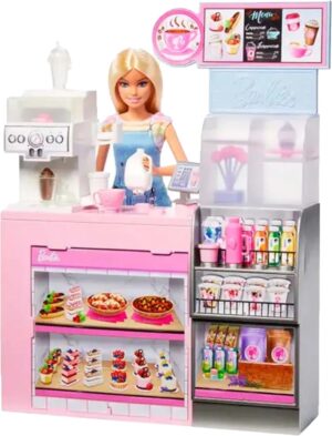 Muñeca Barbie Coffee Shop Mattel - HXN94