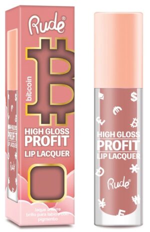 Labial Liquido Rude High Gloss Profit Lip Lacquer 38204 Bitcoin - 4g