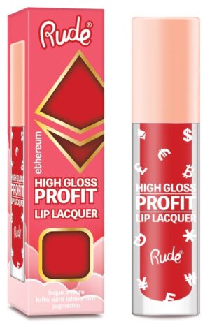 Labial Liquido Rude High Gloss Profit Lip Lacquer 38208 Ethereum - 4g
