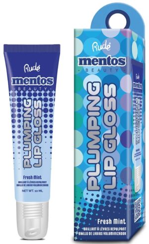 Brillo Labial Hidratante Rude Mentos Plumping Lip Gloss 38451 Fresh Mint - 10mL