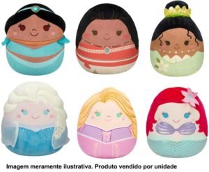 Peluche Disney Princess Squishmallows Jazwares - SQDI00502 (vendido por unidad)