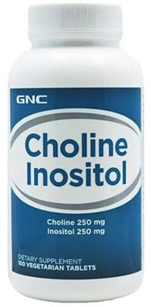 GNC Choline Inositol 250MG (100 Tabletas)