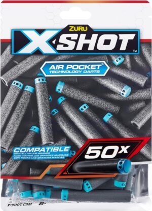 Dardos Air Pocket X-Shot Zuru - 36588 (50 unidades)