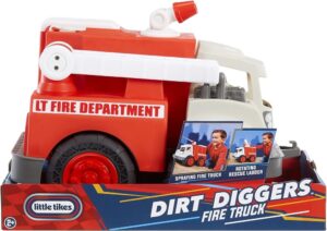 My First Cars Dirt Diggers Fire Truck Little Tikes - 655791EUC