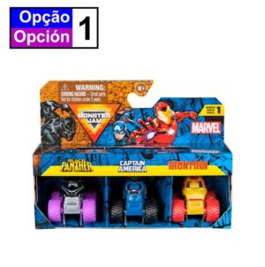 Monster Jam Marvel Spin Master - 6070229 (vendido por unidad)