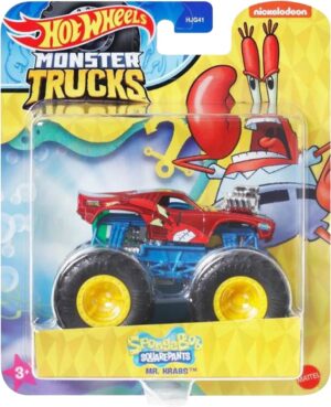 Hot Wheels Monster Trucks Sponge Bob Mr.Krabs Mattel - HJG41/HWN79
