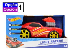 Autos Hot Wheels Light Racers Fun Max - 672s (Vendido por unidad)