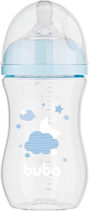 Mamadera Easy Flow nube azul Buba - 17259
