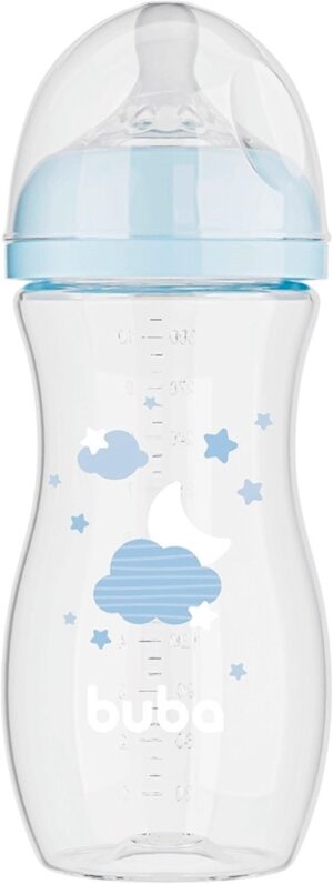 Mamadera Easy Flow nube azul Buba - 17260