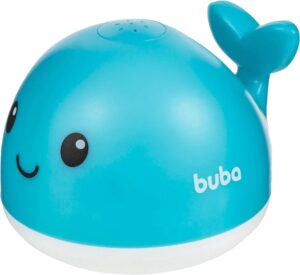 Juguete de baño Ballena rocía agua con luz Buba - 18815