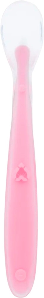 Cuchara de silicona rosa Buba - 14682