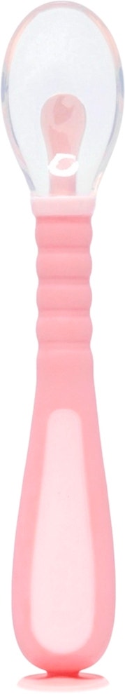 Cuchara flexible de silicona rosa Buba - 18078