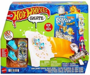 Hot Wheels x Skate Tony Hawk Cereal Skate Bowl Mattel - HTP09
