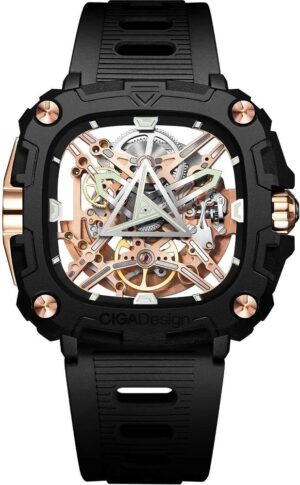 Reloj Masculino Ciga Design X051-BR01-W5B Mechanical Watch X Series Eye Of Horus Gold