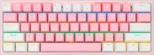 Teclado Gaming Redragon Fizz Rainbow K617-R (Ingles Alámbrico) Switch Azul