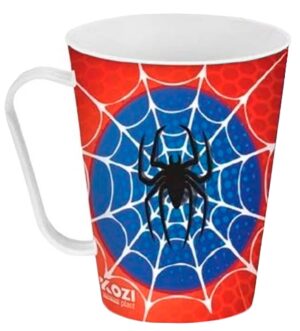 Taza Plástica Kozi Plast Araña 1402A - 430ml