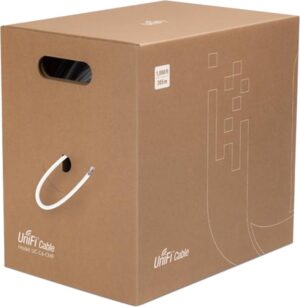 Cable de Red Ubiquiti CAT6 UTP UC-C6-CMP 23AWG 1000FT Blanco (305 Metros)