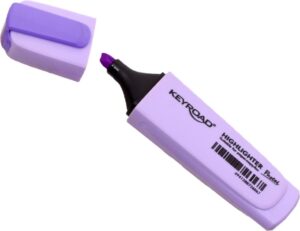 Resaltador Keyroad - KR990120 (Lila Pastel)