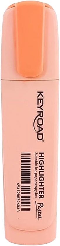 Resaltador Keyroad - KR990118 (Naranja Pastel)