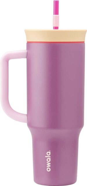 Vaso Térmico Owala Travel Tumbler (1.18L) Smell The Roses