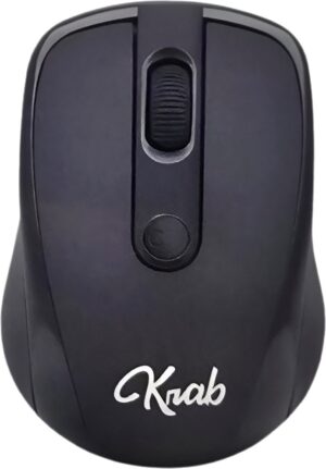 Mouse Krab Sin Cable KBMI13 - Negro
