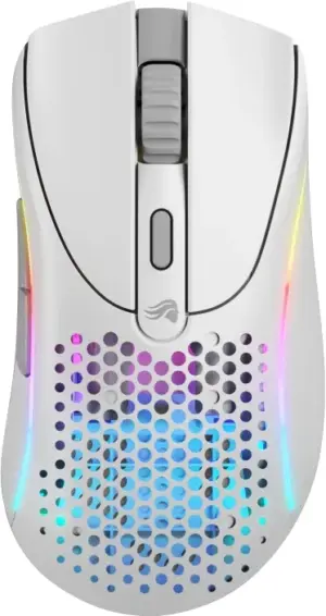 Mouse Gamer Glorious MODEL D 2 RGB - Blanco (Inalámbrico)