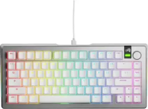 Teclado Gaming Glorious GMMK 3 Pro RGB Silver - Alámbrico (Inglés)