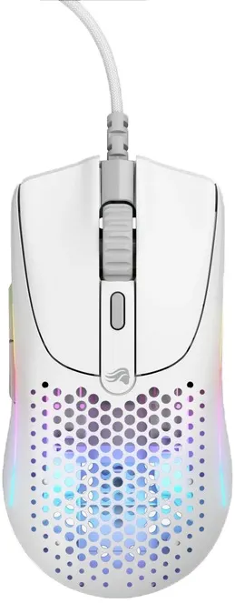 Mouse Gamer Glorious MODEL O 2 Mini RGB - Blanco (Alambrico)