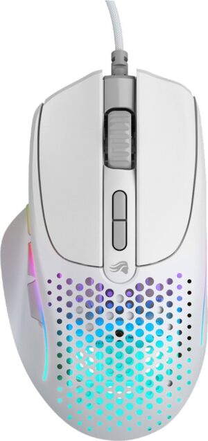 Mouse Gamer Glorious MODEL I 2 RGB - Blanco (Alámbrico)