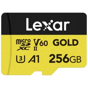 Memoria Micro SDXC UHS-II Lexar Gold Professional 256GB 280-180MB/S