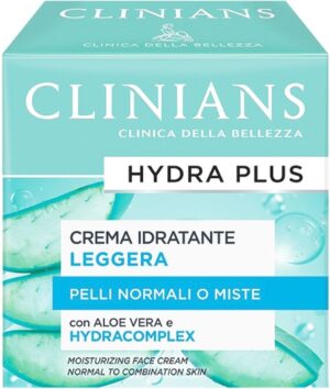 Crema Facial Hidratante Clinians Hydra Plus - 50mL