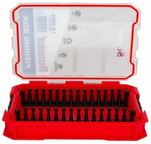 Caja para pesca Sumax LB-2503 - Negro/ Rojo