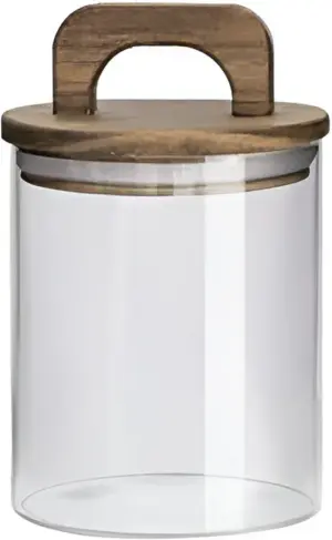 Frasco Hermético de Vidrio 12cm - ML-5201