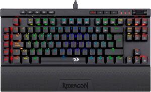 Teclado Gaming Redragon K587RGB-Pro Magic-Wand Pro BT 2.4G Negro (Inglés)