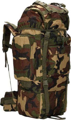 Mochila Táctica Pro ML-5121 - Camuflado Verde Oscuro