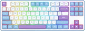 Teclado Gaming Mecánico Redragon Star Blade Pro K707WBP-RGB-PRO BT 2.4GHz (Inglés)