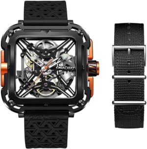 Reloj Masculino Ciga Design X011-BLOG-W25BK Mechanical X-Series Gorilla Orange