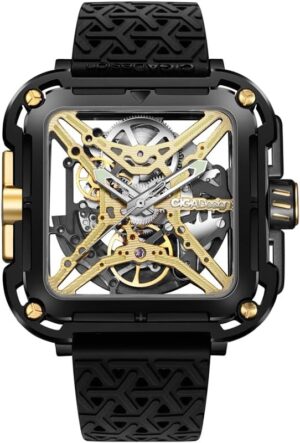 Reloj Masculino Ciga Design X021-BLGO-W25BK X-Series Gorilla Black Gold