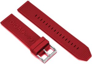 Correa de reloj Ciga Design M031-1G-WRE - Roja