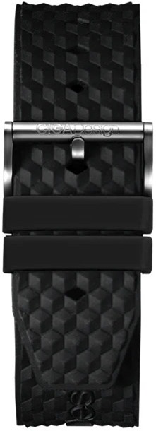 Correa de reloj Ciga Design Z031-T1G-BK - Negra