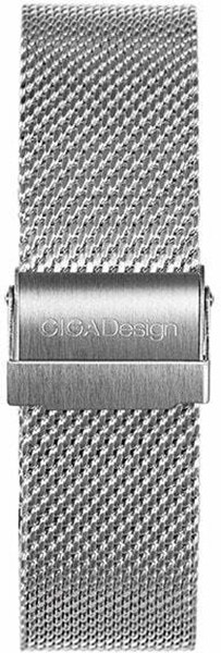 Correa de reloj Ciga Design Milanese Z011-1W-S - Plata