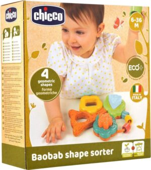 Sonajero Baobab Shape Sorter Eco Chicco - 10493-00