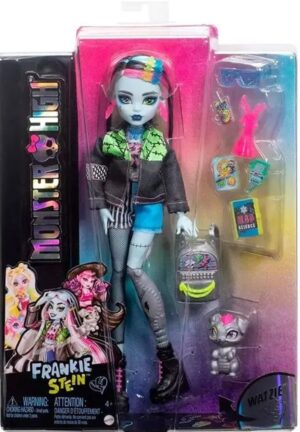 Muñeca Frankie Stein Monster High Mattel - HXH73