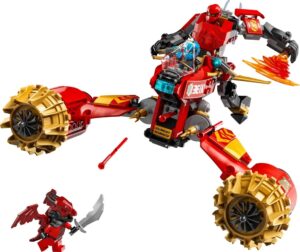 Lego Ninjago Dragons Rising Kai's Mech Storm Rider - 71830 (333 Pzs)
