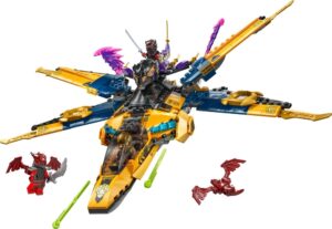 Lego Ninjago Dragons Rising Ras and Arin's Super Storm Jet - 71833 (510 Pzs)