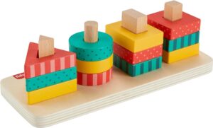 Wooden Shape Stacker Fisher-Price - HXV05