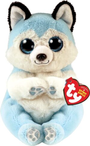 Peluche Thunder Husky Ty Beanie Bellies - 40540