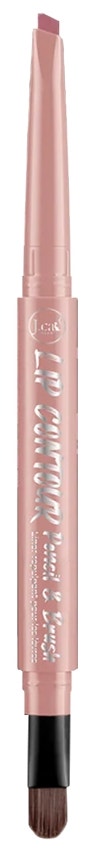 Lápiz labial J.Cat Beauty Contour Pencil & Brush LCP212 Mystic Mauve Beige - 0.22g