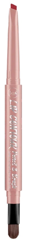 Lápiz labial J.Cat Beauty Contour Pencil & Brush LCP202 Garnet Red - 0.22g