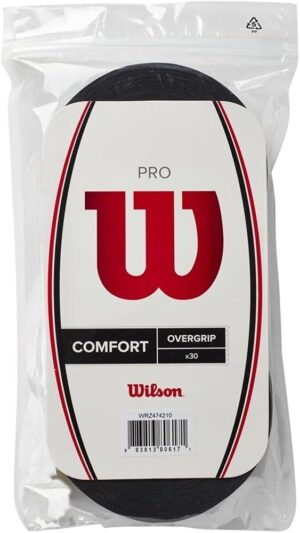 Overgrip Wilson Comfort Pro WRZ474210 - Negro (12 U)